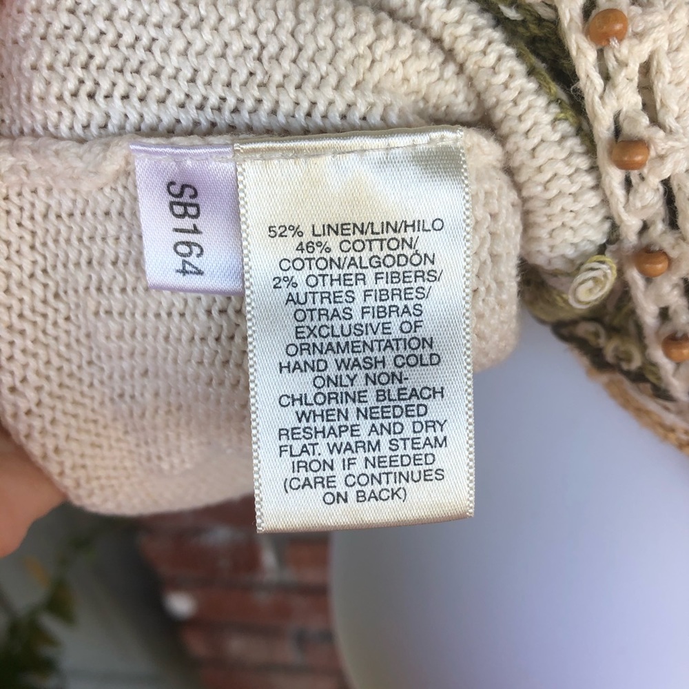 Susan Bristol pull over sweater size Medium - Picture 7 of 8